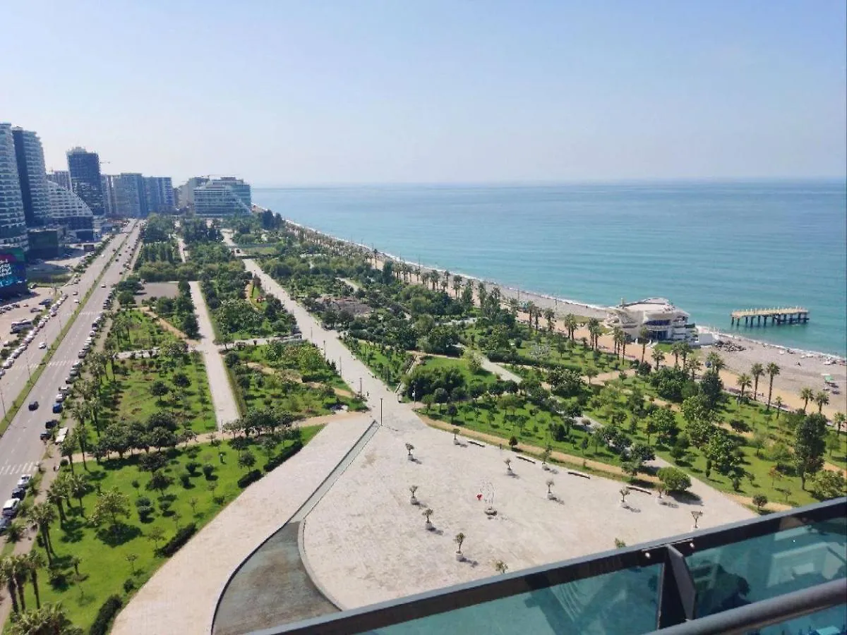 Apartament Orbi Beach Tower С Потрясающим Видом На Море, Парк, Горы И Закат Batumi